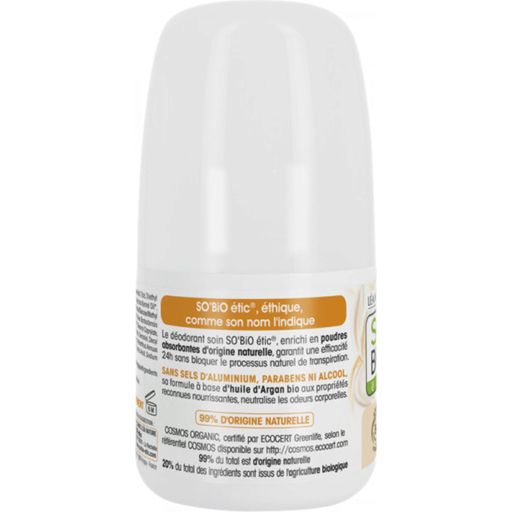 LÉA NATURE SO BiO étic Organic Argan Oil Deodorant Roll-On - 50 ml