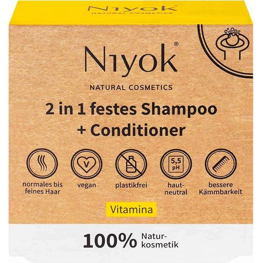 Niyok Čvrsti šampon i regenerator - Vitamina