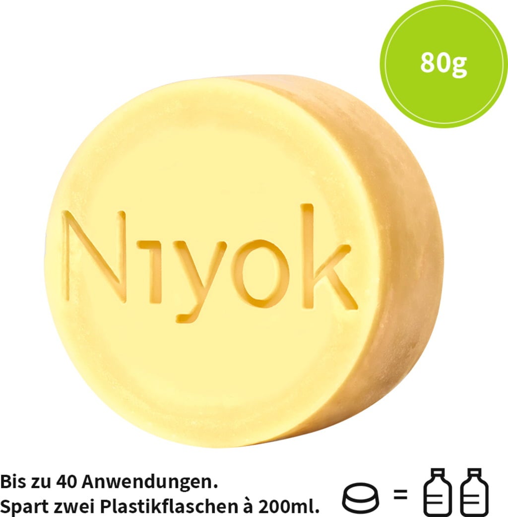 Niyok Solid Shampoo+Conditioner - Green Touch