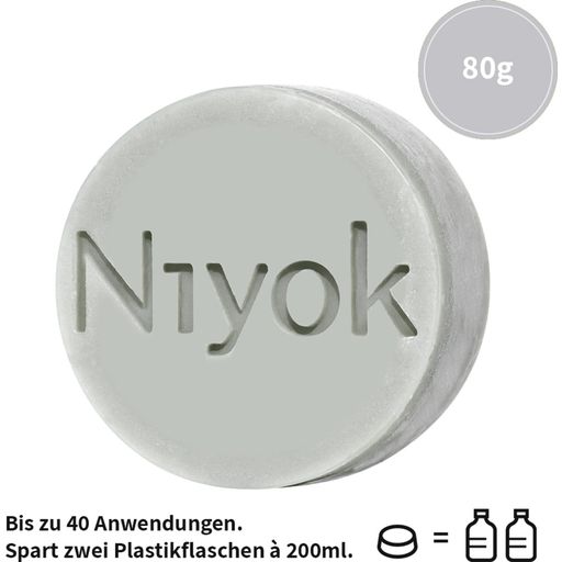 Niyok Athletic Grey tuhý sprchový gel 4v1 - 80 g