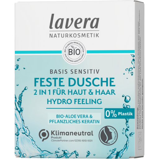 Lavera Basis Sensitiv 2v1 trdo milo in šampon - 50 g