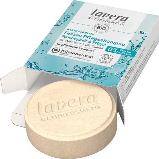 lavera Basis Sensitiv tuhý hydratační šampon - 50 g