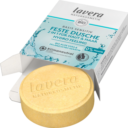 Lavera Basis Sensitiv 2v1 trdo milo in šampon - 50 g
