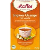 Yogi Tea Bio čaj zázvor-pomaranč-vanilka