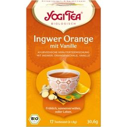 Yogi Tea Té Naranja Jengibre con Vainilla Bio