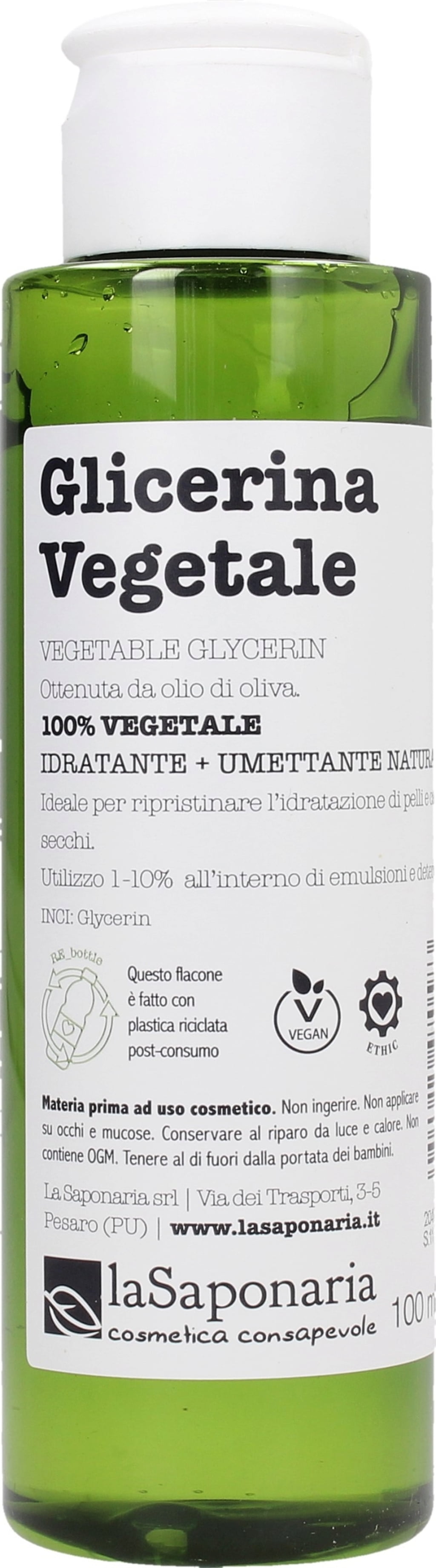 La Saponaria Glicerina Vegetale - 100 ml