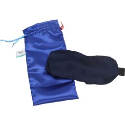Miss TRUCCO Schlafmaske aus Seide - Blau