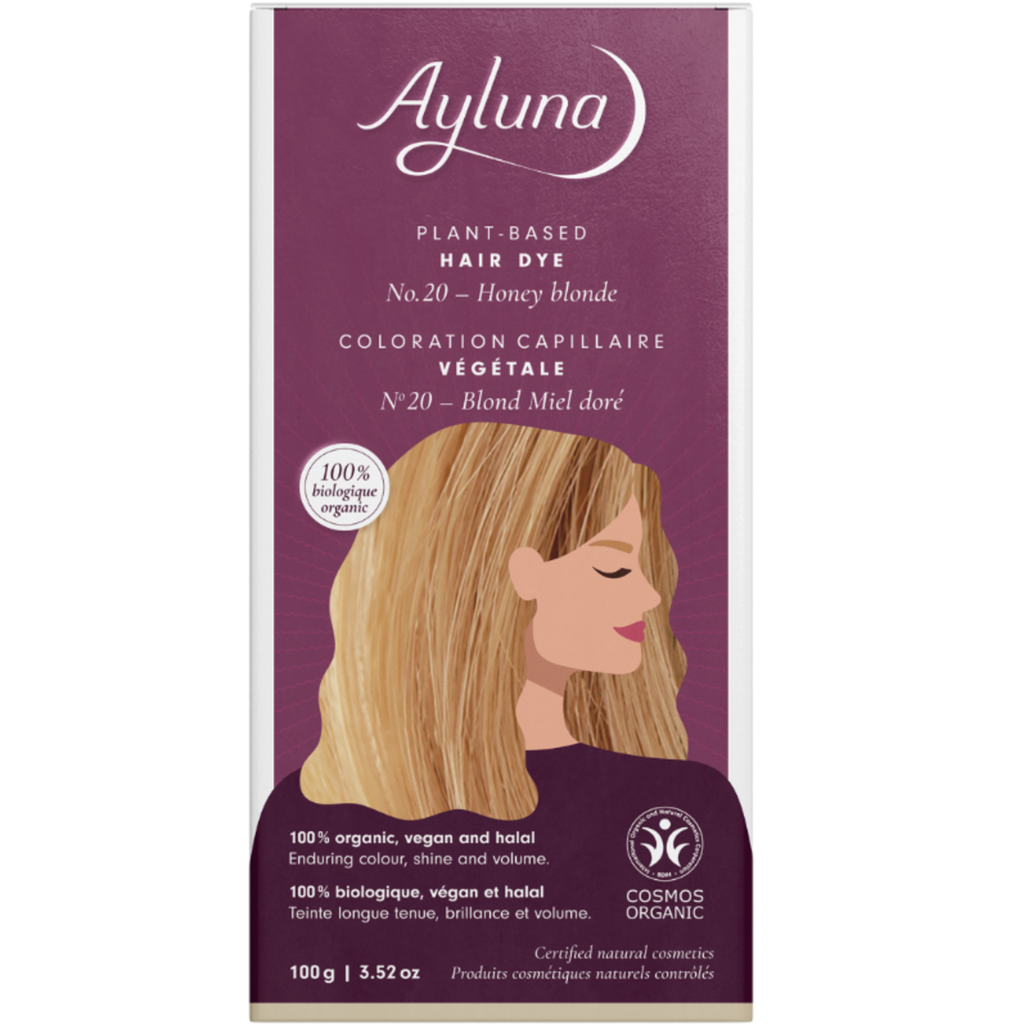 Ayluna Honey Blonde Herbal Hair Dye 100 G Ecco Verde Online Shop