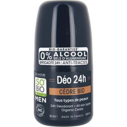 LÉA NATURE SO BiO étic MEN Cedar Deodorant Roll-on - 50 ml