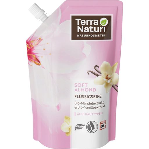 Terra Naturi Soft Almond nestesaippua - 500 ml
