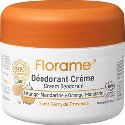 Florame Déodorant Crème Orange-Mandarine - 50 g