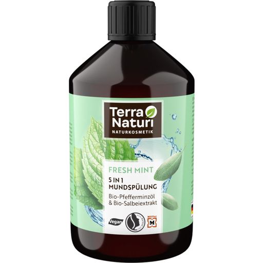 Terra Naturi FRESH MINT 5in1 Munskölj - 500 ml