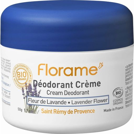 Florame Lavender Flower Cream Deodorant - 50 g