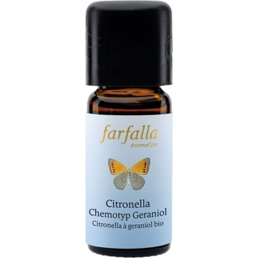 Citronella kemotyyppi geraniol Grand Cru, luomu - 10 ml