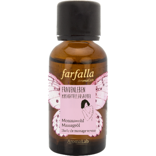 Masážní olej pro ženy na období menstruace - 30 ml