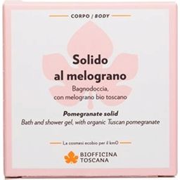 Biofficina Toscana Trdo milo za prho Granatno jabolko - 80 g