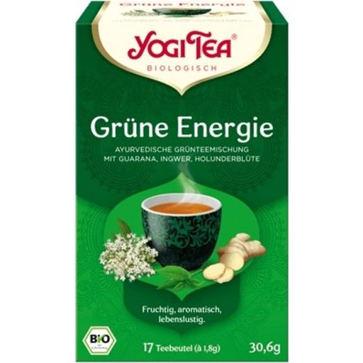 Yogi Tea Té Verde Energía Bio - 17 bolsas