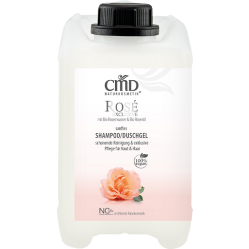 CMD Naturkosmetik Rosé Exclusive Shampoo/Duschgel - 2,50 l