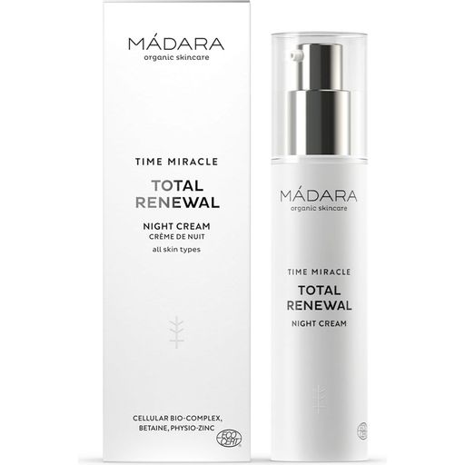 MÁDARA Organic Skincare TIME MIRACLE Total Renewal Night Cream - 50 ml