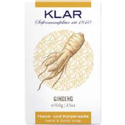 KLAR Ginzeng kéz- és testszappan - 100 g