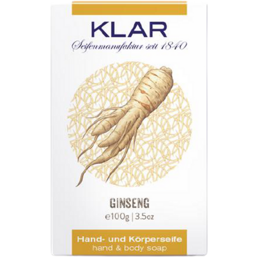KLAR Hand- en Lichaamszeep Ginseng - 100 g