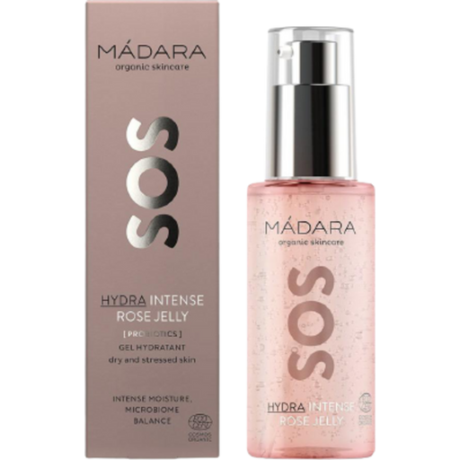MÁDARA Organic Skincare SOS HYDRA Intense Rose Jelly - 75 ml
