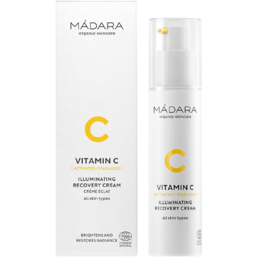 MÁDARA Organic Skincare VITAMINE C verlichtende herstelcrème - 50 ml