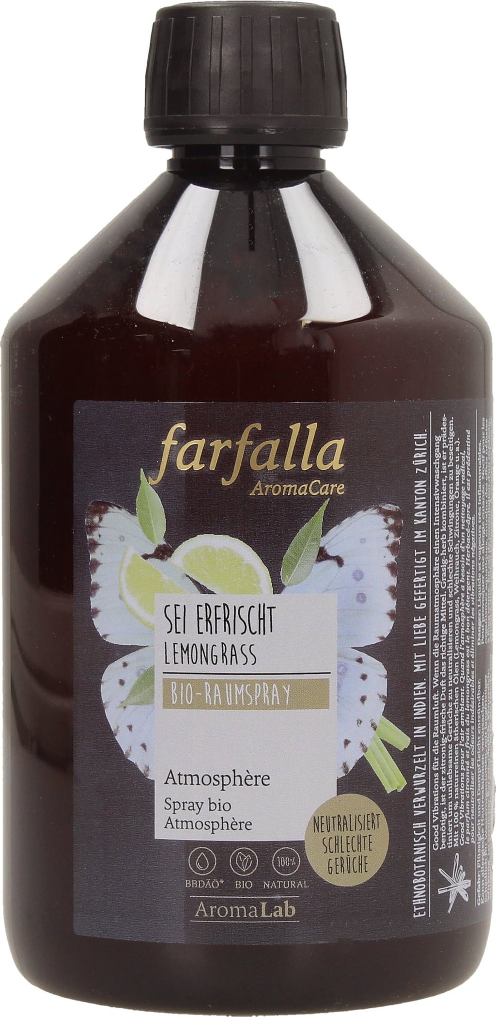Atmosphere Bio-Raumspray Lemongrass, 500 ml