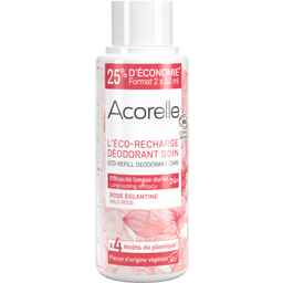 Acorelle Rose Deodorant Roll-on Refill