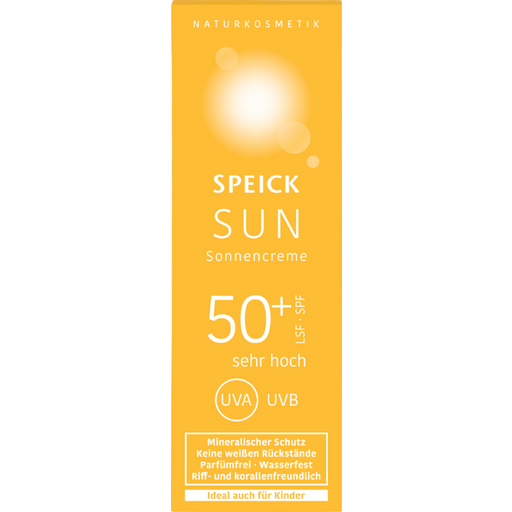 SPEICK Crème Solaire SPF 50+ SUN - 60 ml