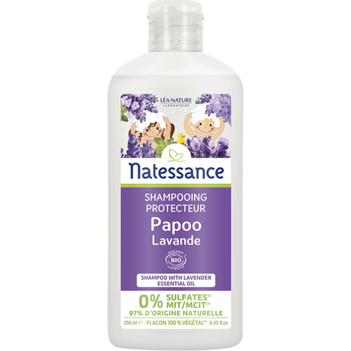 Natessance Papoo dětský ochranný šampon - 250 ml