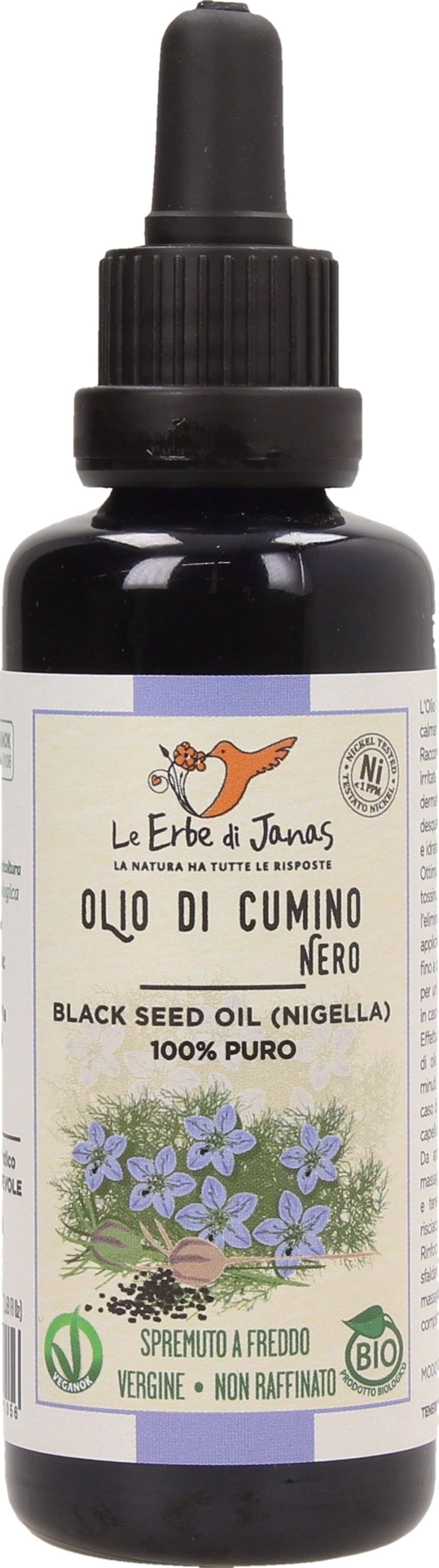 Le Erbe di Janas Huile de Cumin Noir - 50 ml