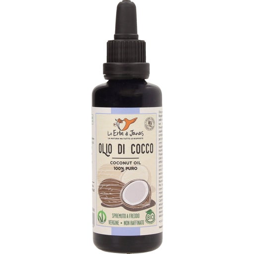 Le Erbe di Janas Olio di Cocco Vergine - 50 ml (flacone)