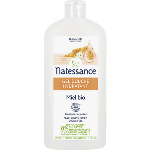 Natessance Honey Shower Gel - 500 ml