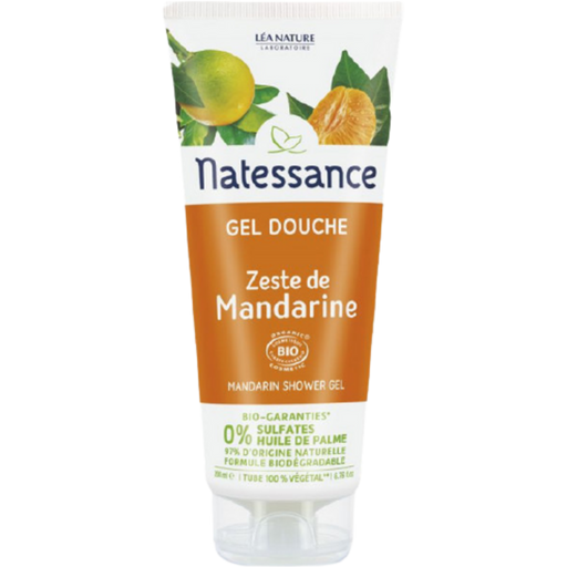 Natessance Mandarin Shower Gel - 200 ml