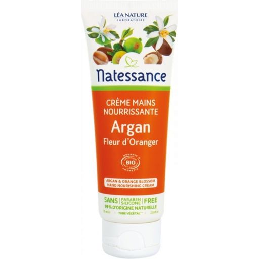 Natessance Crema Mani Nutriente all'Argan - 75 ml