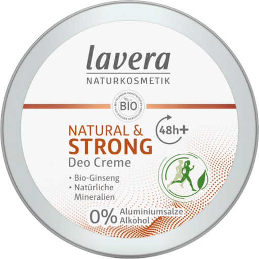 lavera NATURAL & STRONG krémový deodorant - 50 ml