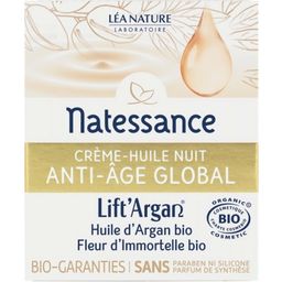 Natessance Lift'Argan Anti-Aging Creme-Öl Nacht - 50 ml