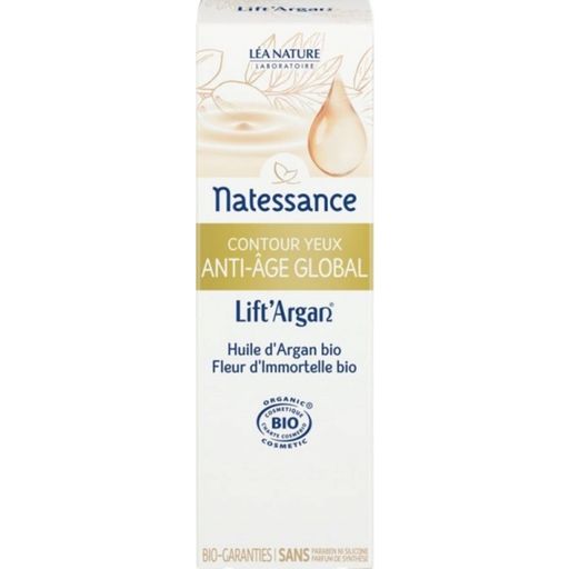 Natessance Lift'Argan Anti-Aging silmänympärysvoide - 20 ml