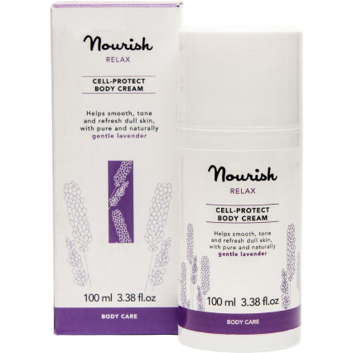 Nourish London Relax Cell-Protect Body Cream - 100 ml