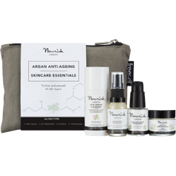 Nourish London Argan Anti-Ageing Skincare Essentials - 1 zestaw