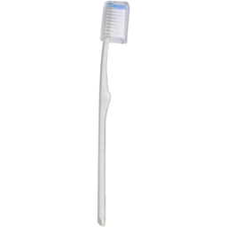 Sustainable Toothbrush with Silver Bristles - Light Blue