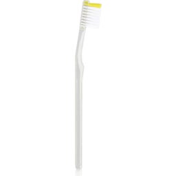 Officina Naturae Nachhaltige Zahnbürste mit Silberborsten - Yellow