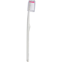 Udržateľná zubná kefka so striebornými štetinami - ružová