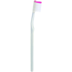 Sustainable Children's Toothbrush with Silver Bristles - Pink