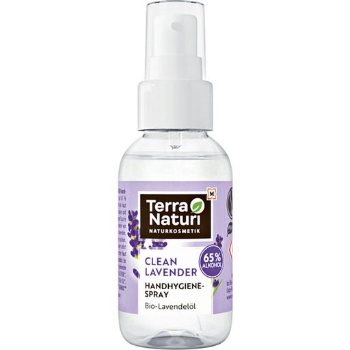 Terra Naturi Razpršilo za higieno rok Clean Lavender - 50 ml