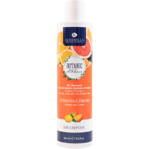 Alkemilla Eco Bio Cosmetic Shampoing Orange & Zeste de Citron - 250 ml