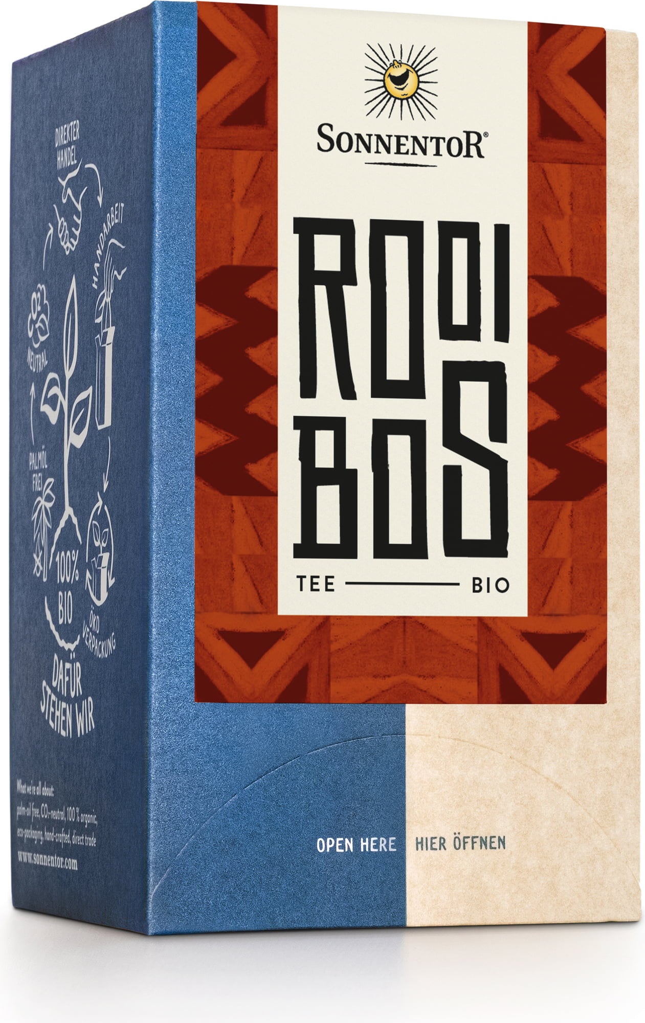 Sonnentor Rooibos Tee Bio - 21,60 g Doppelkammerbeutel