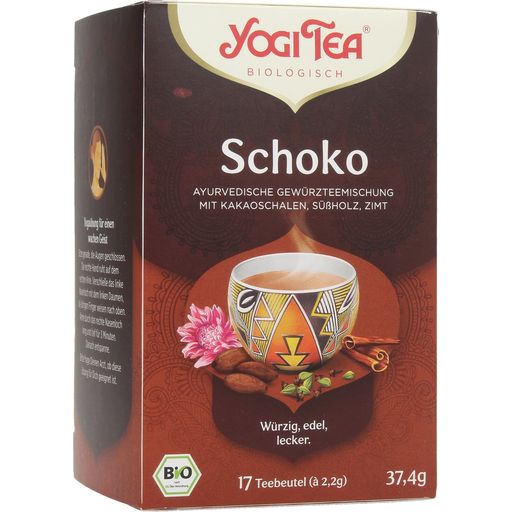 Yogi Tea Bio čokoládový nápoj - 17 čajových vrecúšok
