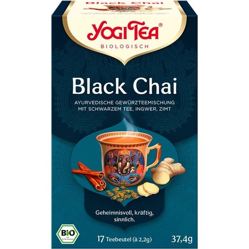 Yogi Tea Bio čaj Black Chai - 17 čajových vrecúšok